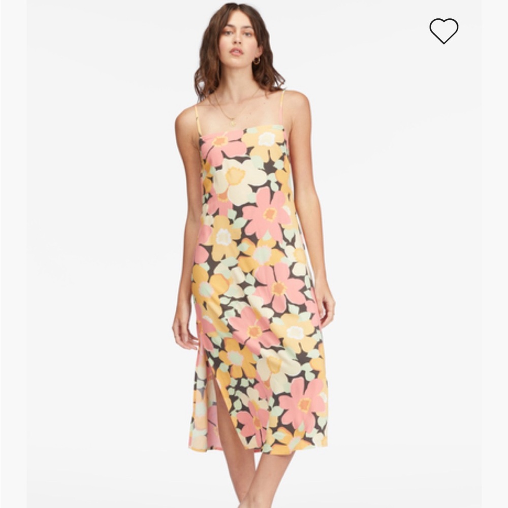BNWT billabong midi slip dress